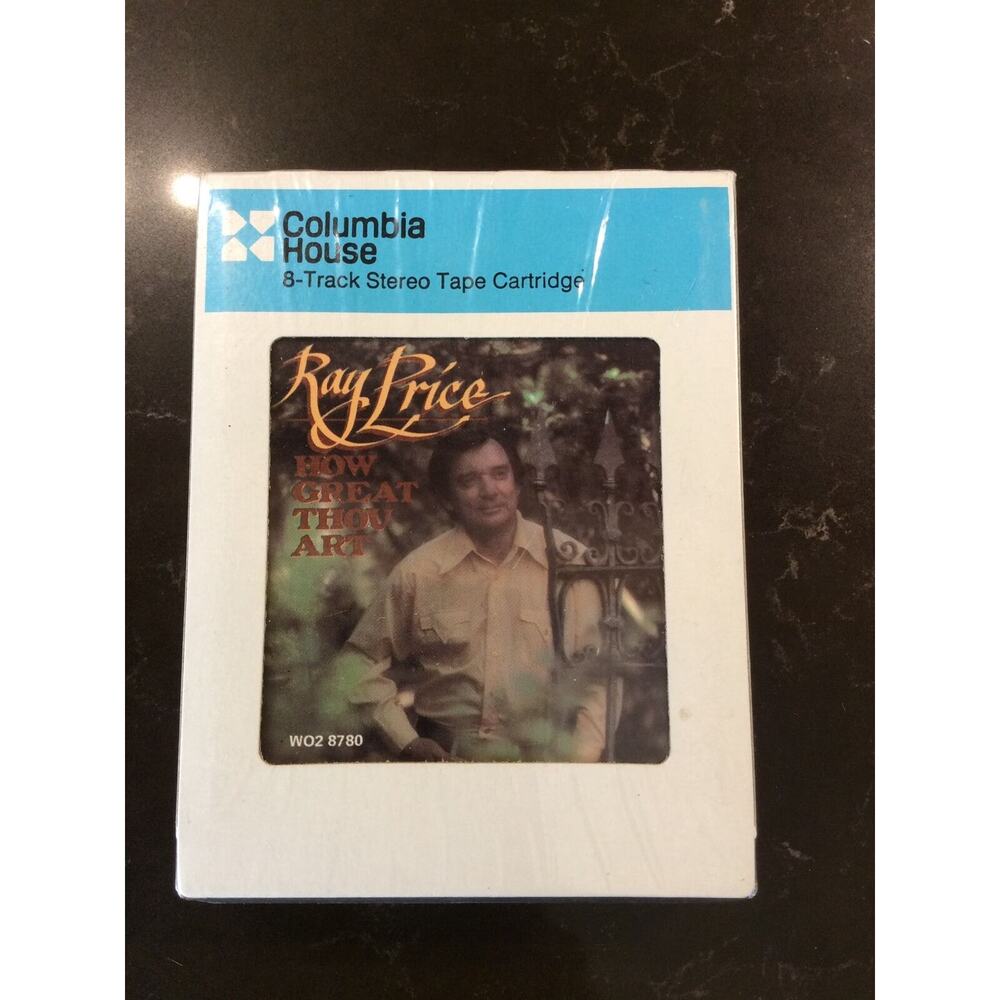 Brand New Sealed Ray Price How Great Thou Art 8 Track Stereo Cartridge Columbia
